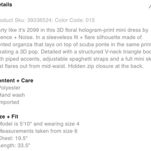 UO Silence + Noise Green Hologram Fit + Flare Dress - Picture 16 of 16